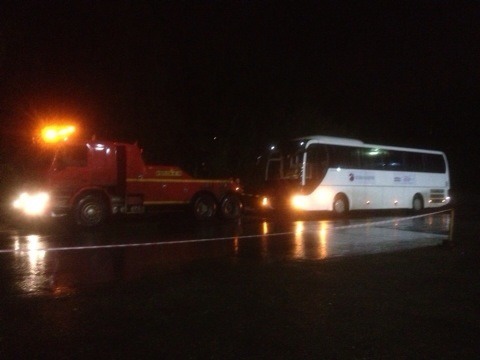 эвакуация автобуса